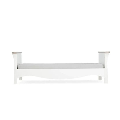 CuddleCo Clara 2 Piece Nursery Furniture Set - White & Ash