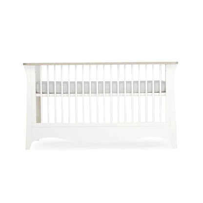 CuddleCo Clara Cot Bed - White & Ash