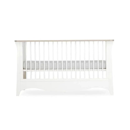 CuddleCo Clara Cot Bed - White & Ash