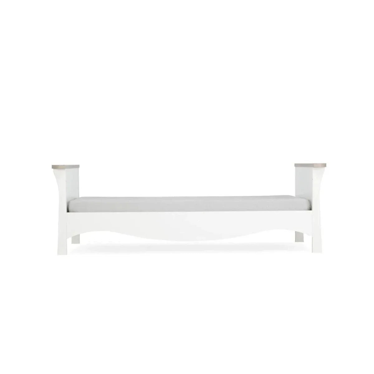 CuddleCo Clara Cot Bed - White & Ash