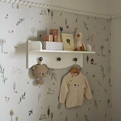 CuddleCo Clara Wall Shelf - White