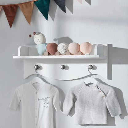 CuddleCo Clara Wall Shelf - White