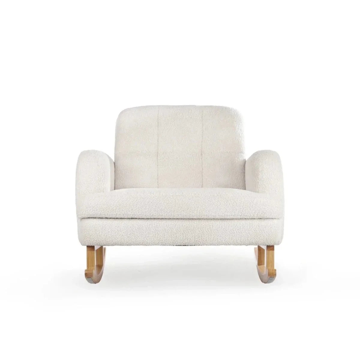 CuddleCo Etta Cuddle Nursing Chair & Foot Stool - Boucle Off-White