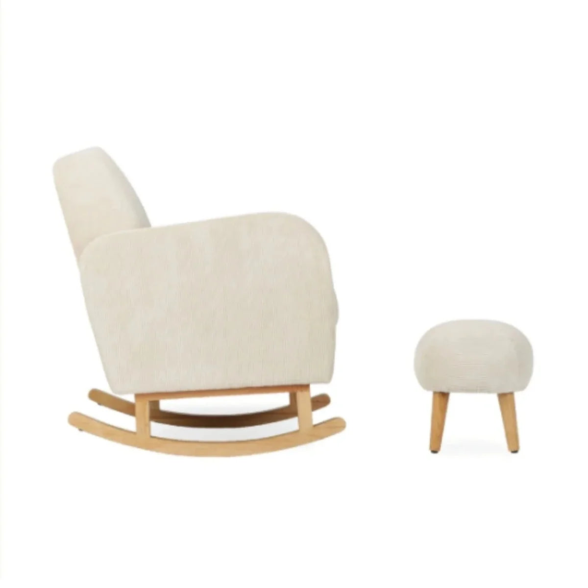 CuddleCo Etta Nursing Chair & Footstool - Sand