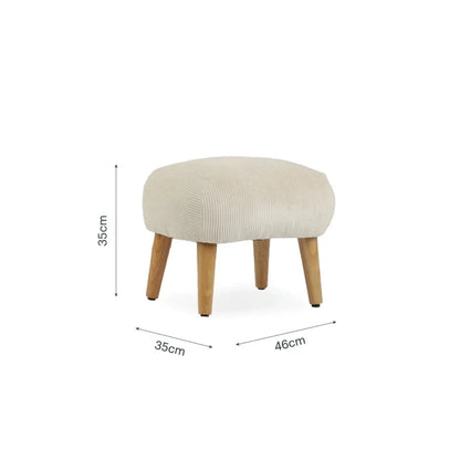 CuddleCo Etta Footstool - Sand