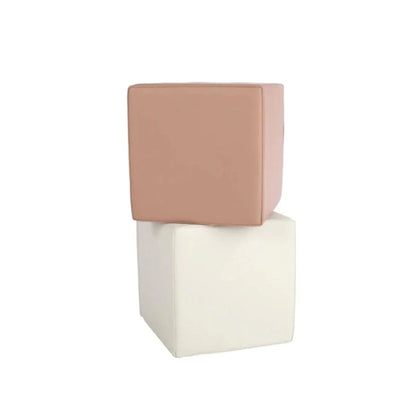 CuddleCo Soft Play Cubes 2 Piece - Tuscany/Pebble