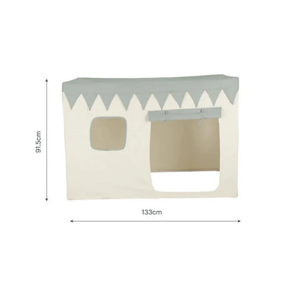 CuddleCo Play House with Bunting - Sea Salt