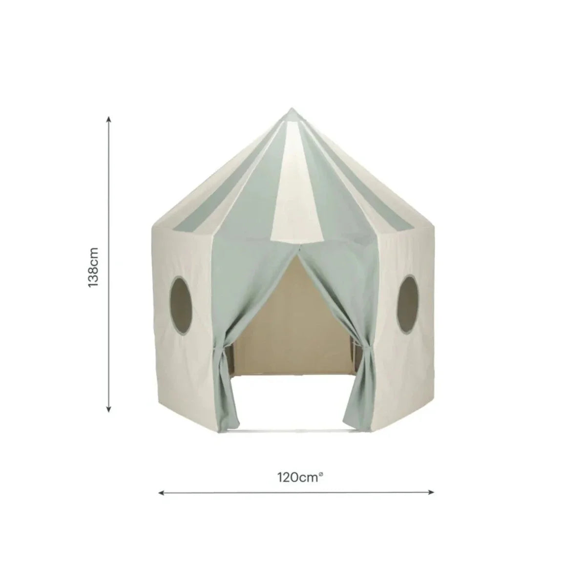 CuddleCo Pavilion Play Tent - Sea Salt