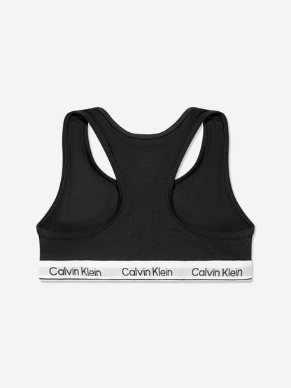 Calvin Klein Girls 2 Pack Bralette Set in Black