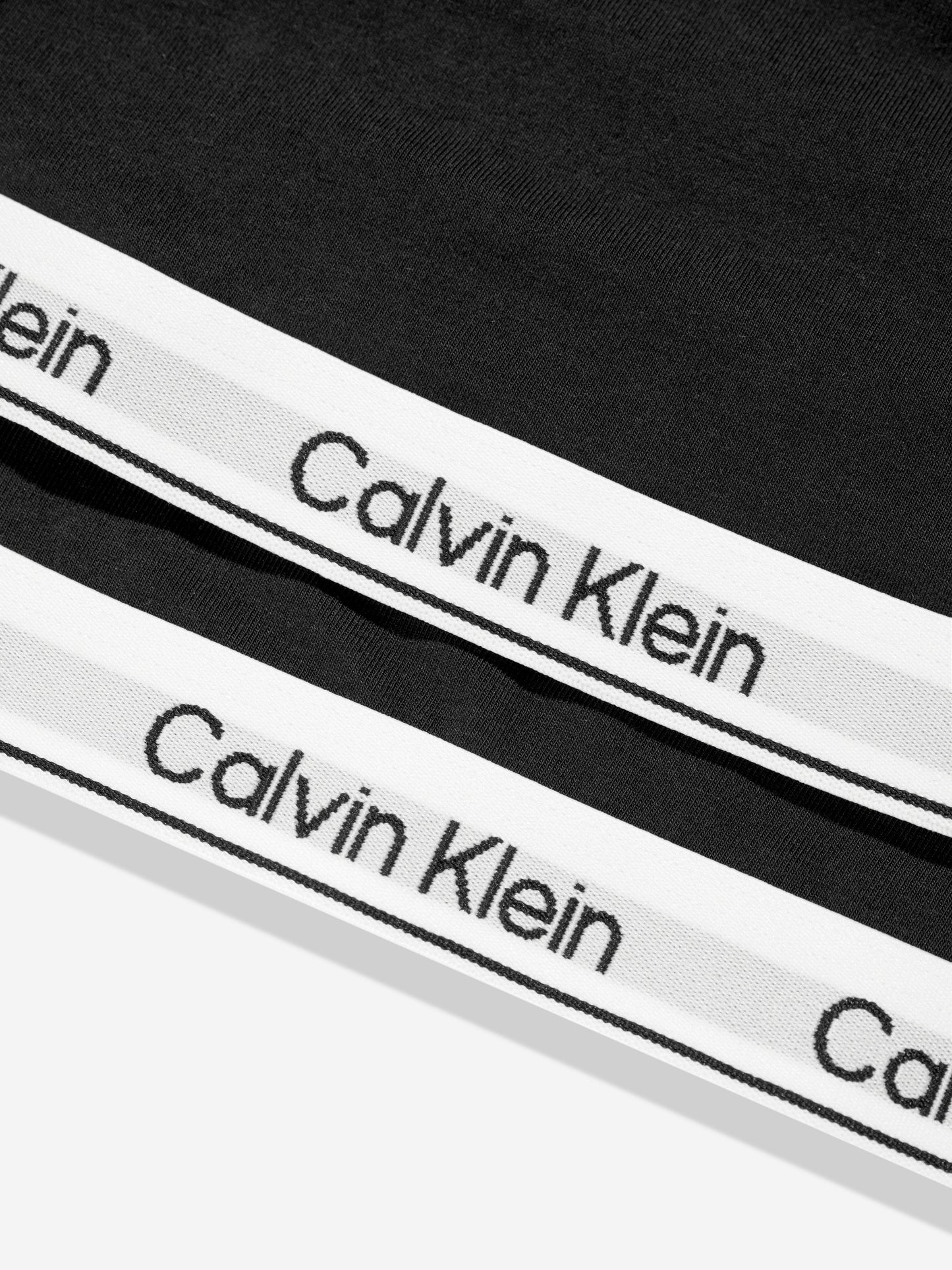Calvin Klein Girls 2 Pack Bralette Set in Black