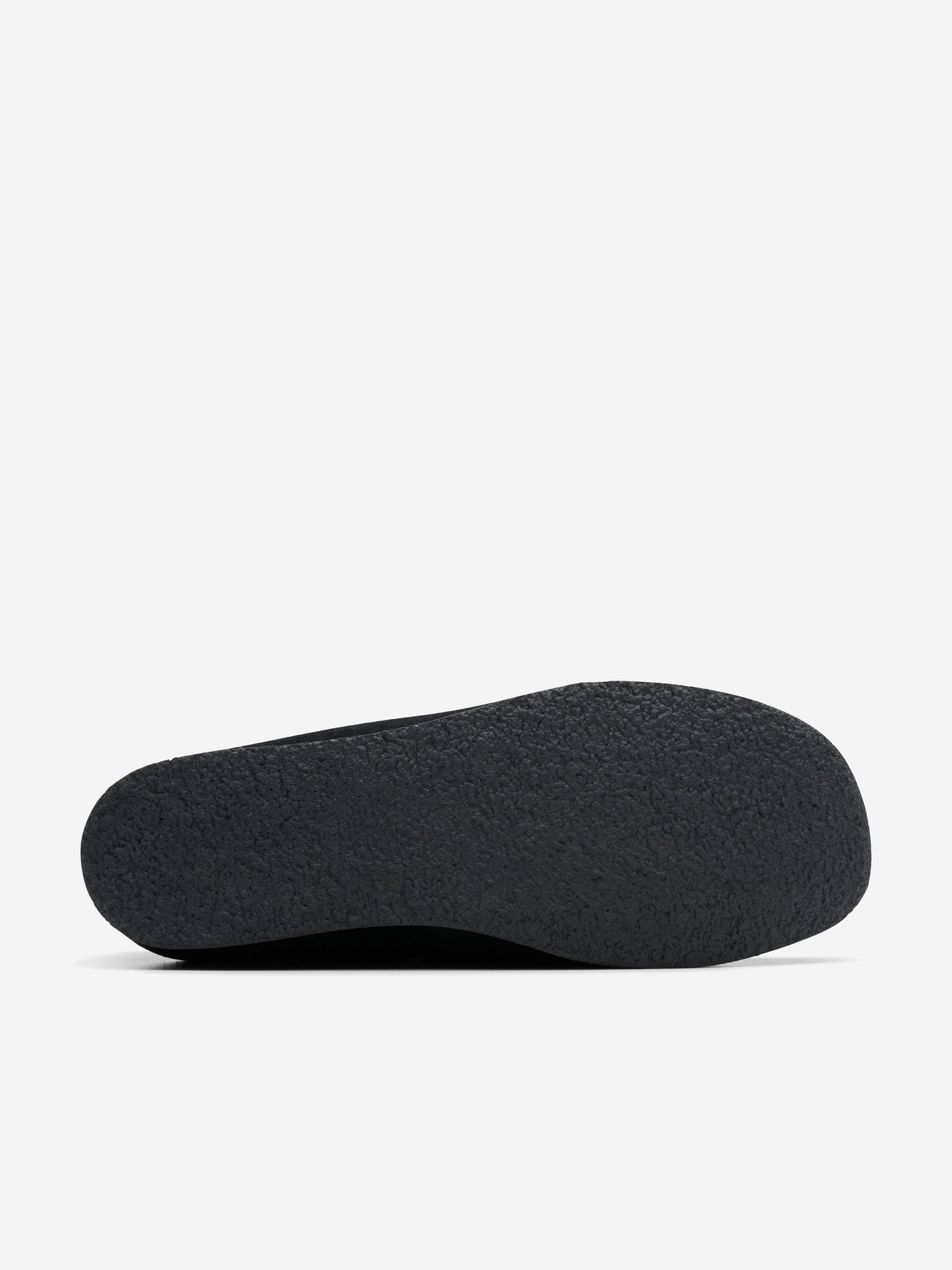 Clarks Kids Suede Wallabee Shoes in Black (Wide Fit)