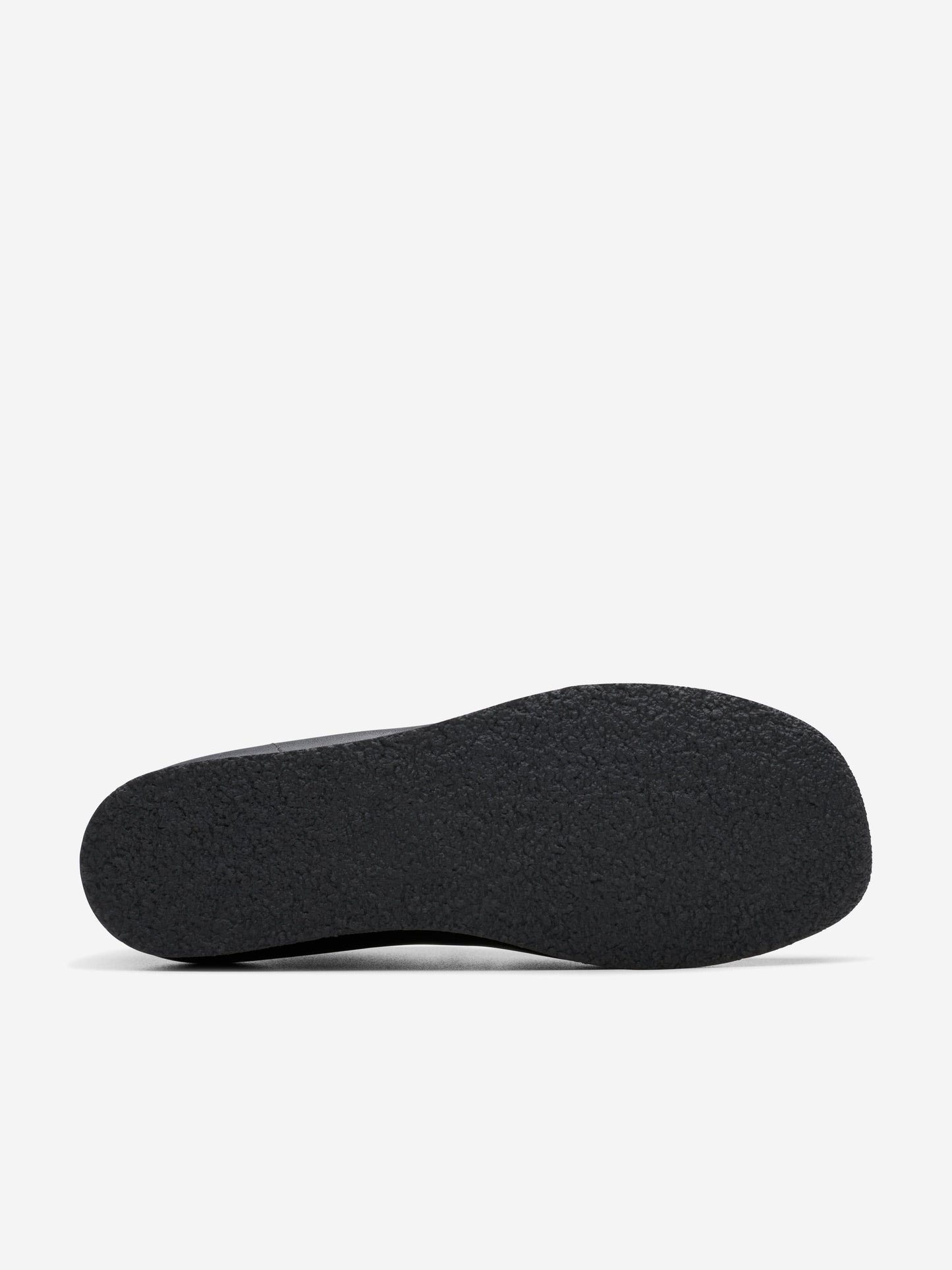 Clarks Kids Leather Wallabee Boots in Black (Wide Fit)