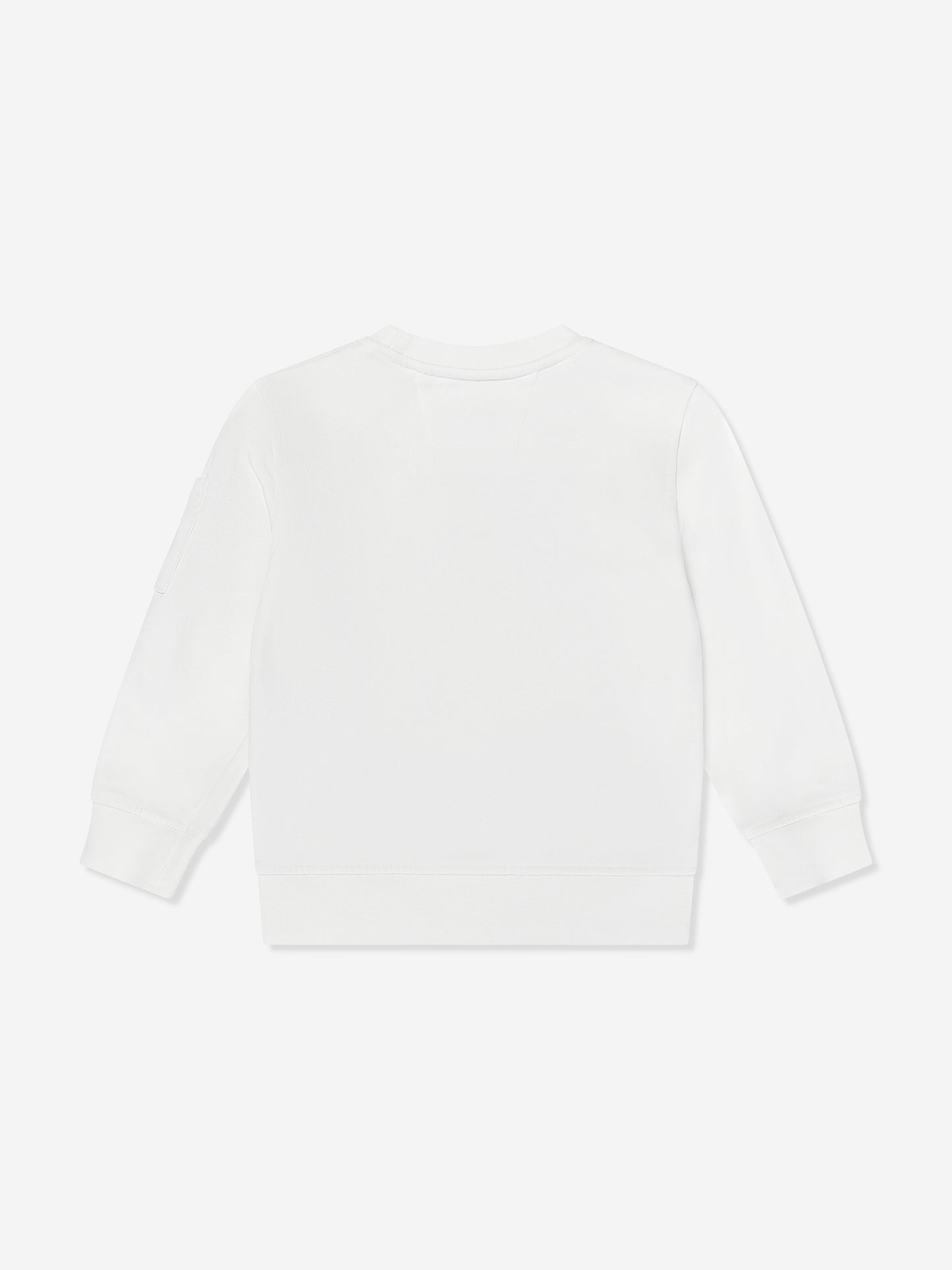 C.P. Company Boys Lens Sweatshirt in Ivory