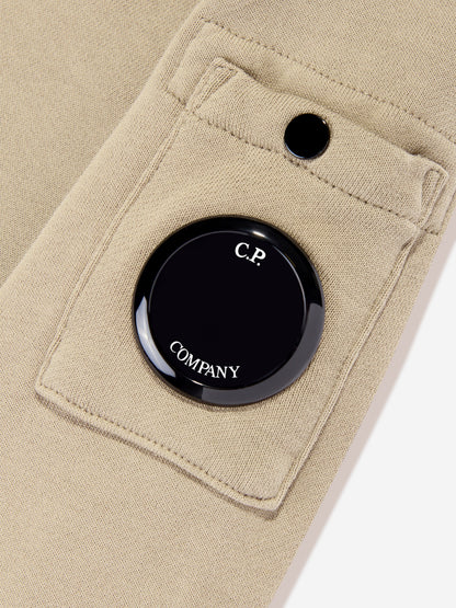 C.P. Company Boys Lens Sweatshirt in Beige