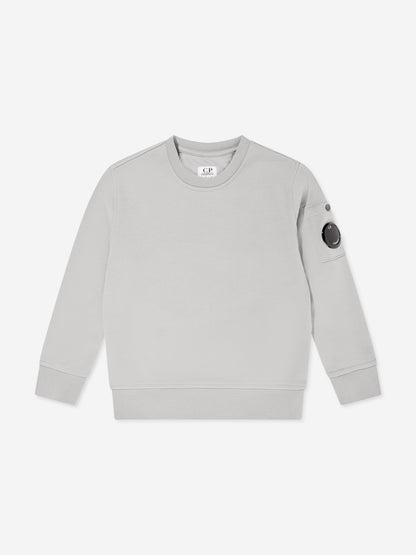 C.P. Company Boys Lens Sweatshirt in Grey