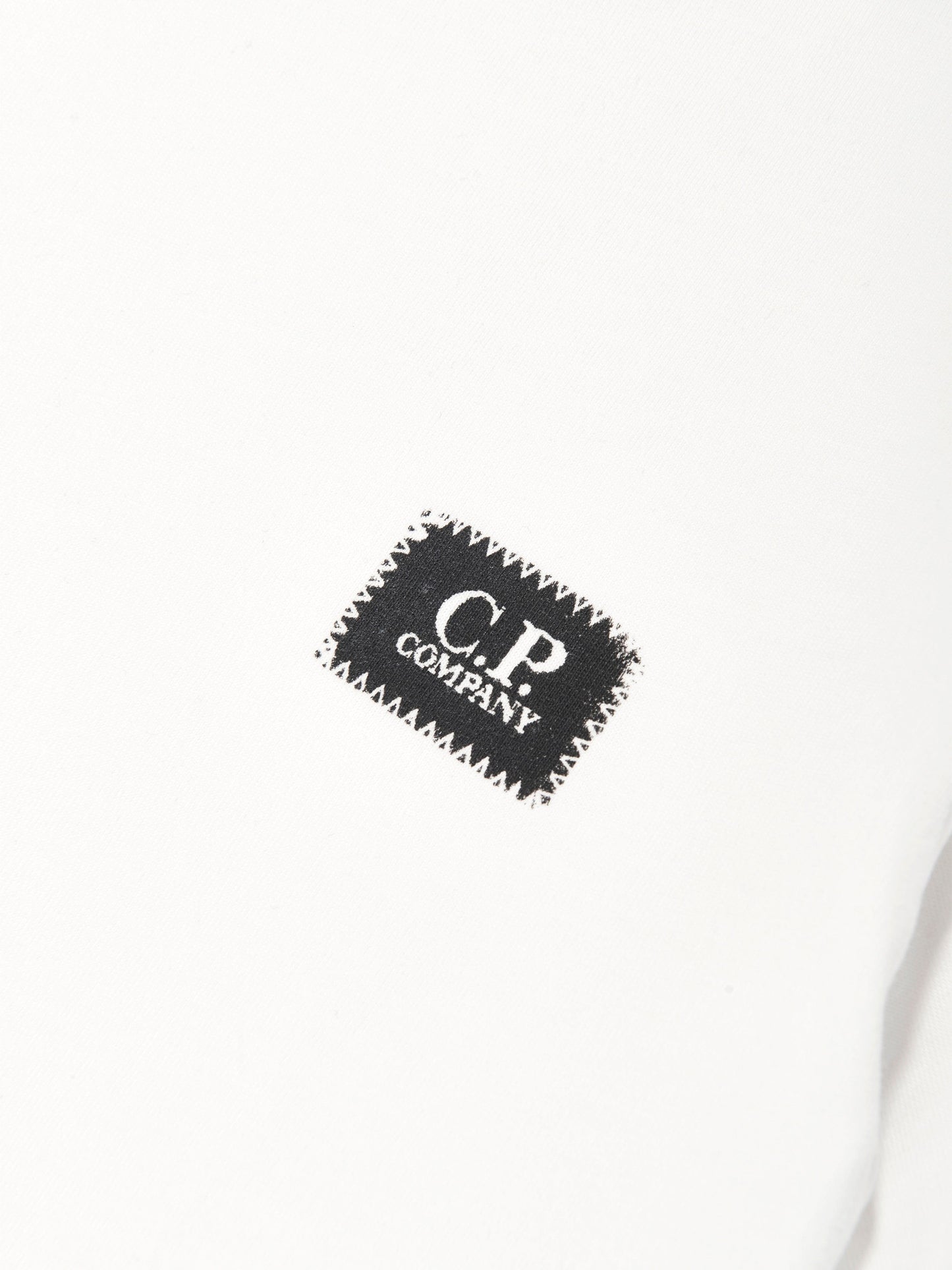 C.P. Company Boys Logo T-Shirt in Ivory