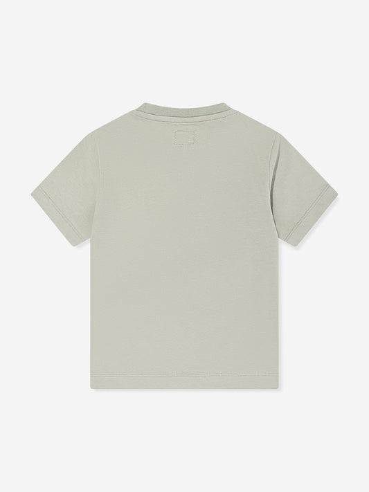C.P. Company Boys Logo T-Shirt in Grey