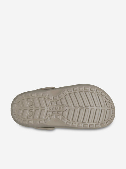 Crocs Kids Classic Lined Clog in Brown