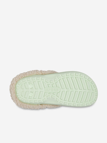 Crocs Girls Classic Blitzen IV Clog in Green