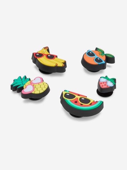 Crocs Kids Cute Fruit with Summer Jibbitz™ 5 Pack in Multicolour