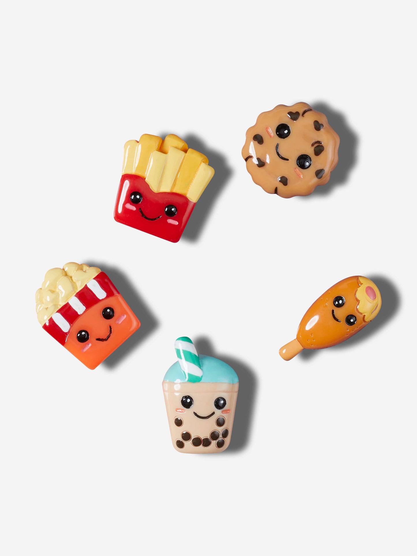 Crocs Kids Bad But Cute Foods Jibbitz™ 5 Pack in Multicolour