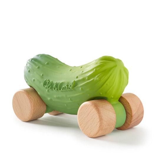 Oli et Carol Pepino, la voiture concombre
