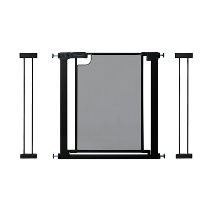 Callowesse Metal Mesh Baby Stair Gate - Black