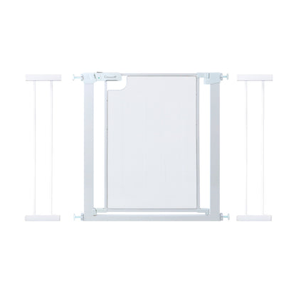 Callowesse Metal Mesh Baby Stair Gate - Glacial White