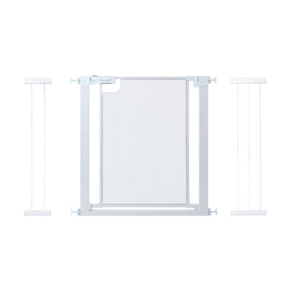 Callowesse Metal Mesh Baby Stair Gate - Glacial White