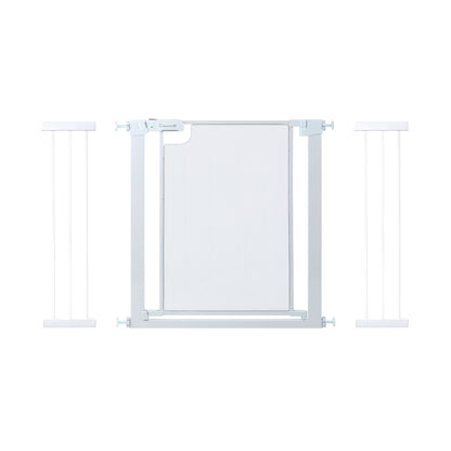 Callowesse Metal Mesh Baby Stair Gate - Glacial White