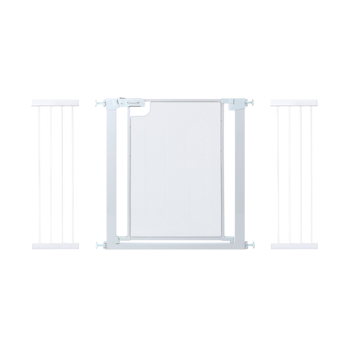 Callowesse Metal Mesh Baby Stair Gate - Glacial White