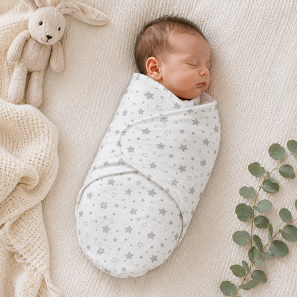 Callowesse Newborn Baby Swaddle 0-3 Months 0.5 TOG - Starry Night