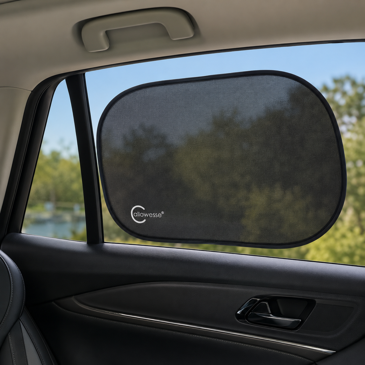 Callowesse Static Car Sun Shades - 2 Pack