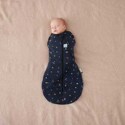 ergoPouch - Organic Winter Cocoon Swaddle Sleeping Bag - Hedgehog 2.5 TOG 3-6m