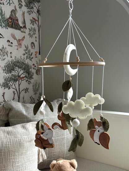The Moonlit Forest Cot Mobile