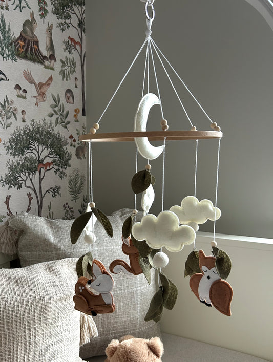 The Moonlit Forest Cot Mobile
