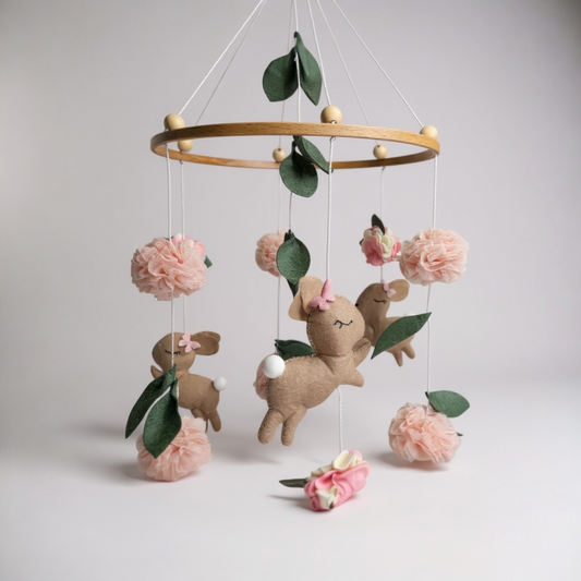 Blossom Bunny Cot Mobile