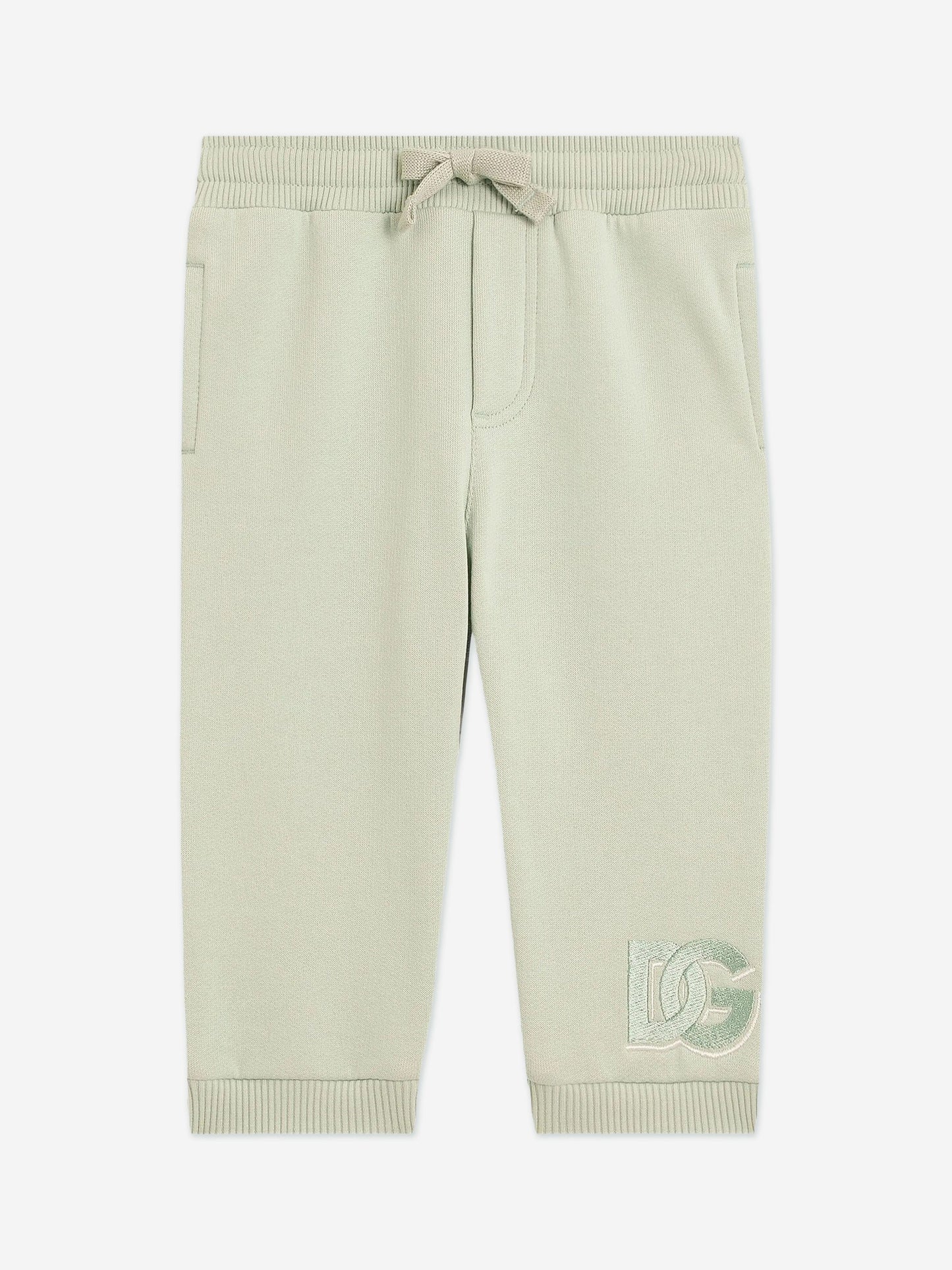 Dolce & Gabbana Baby Boys Logo Joggers in Green