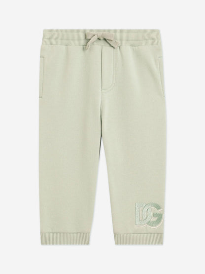 Dolce & Gabbana Baby Boys Logo Joggers in Green