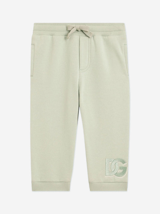 Dolce & Gabbana Baby Boys Logo Joggers in Green