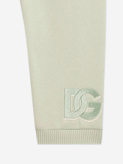 Dolce & Gabbana Baby Boys Logo Joggers in Green