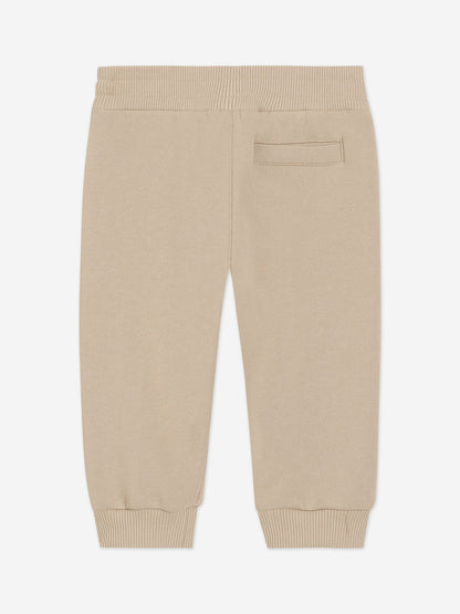 Dolce & Gabbana Baby Boys Logo Joggers in Beige