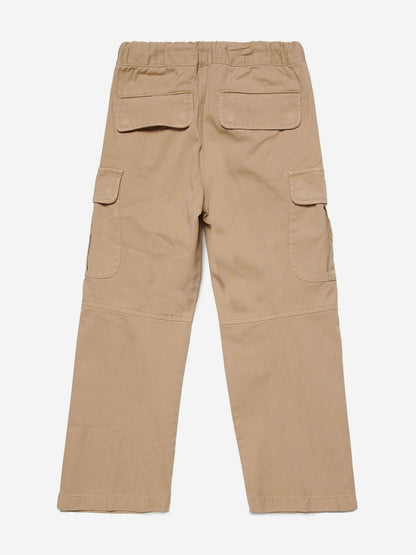 Diesel Boys Cargo Trousers in Beige