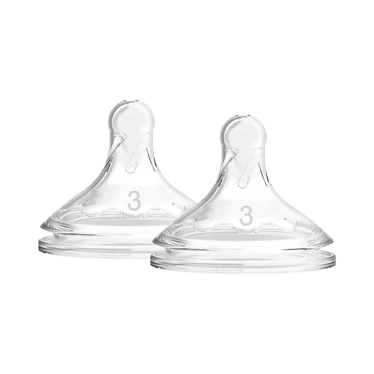 Dr. Brown's Options+ Baby Bottle Teats Level 3 Wide Neck 6+ months Pack of 2