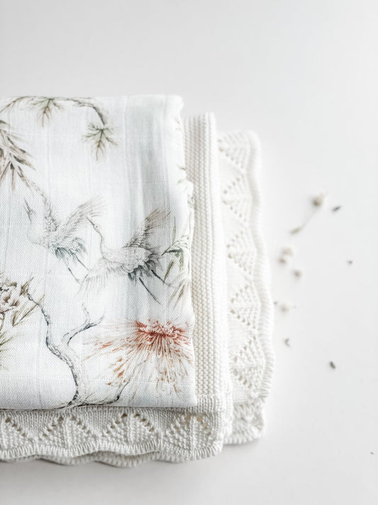 Muslin Swaddle Blanket - Olette