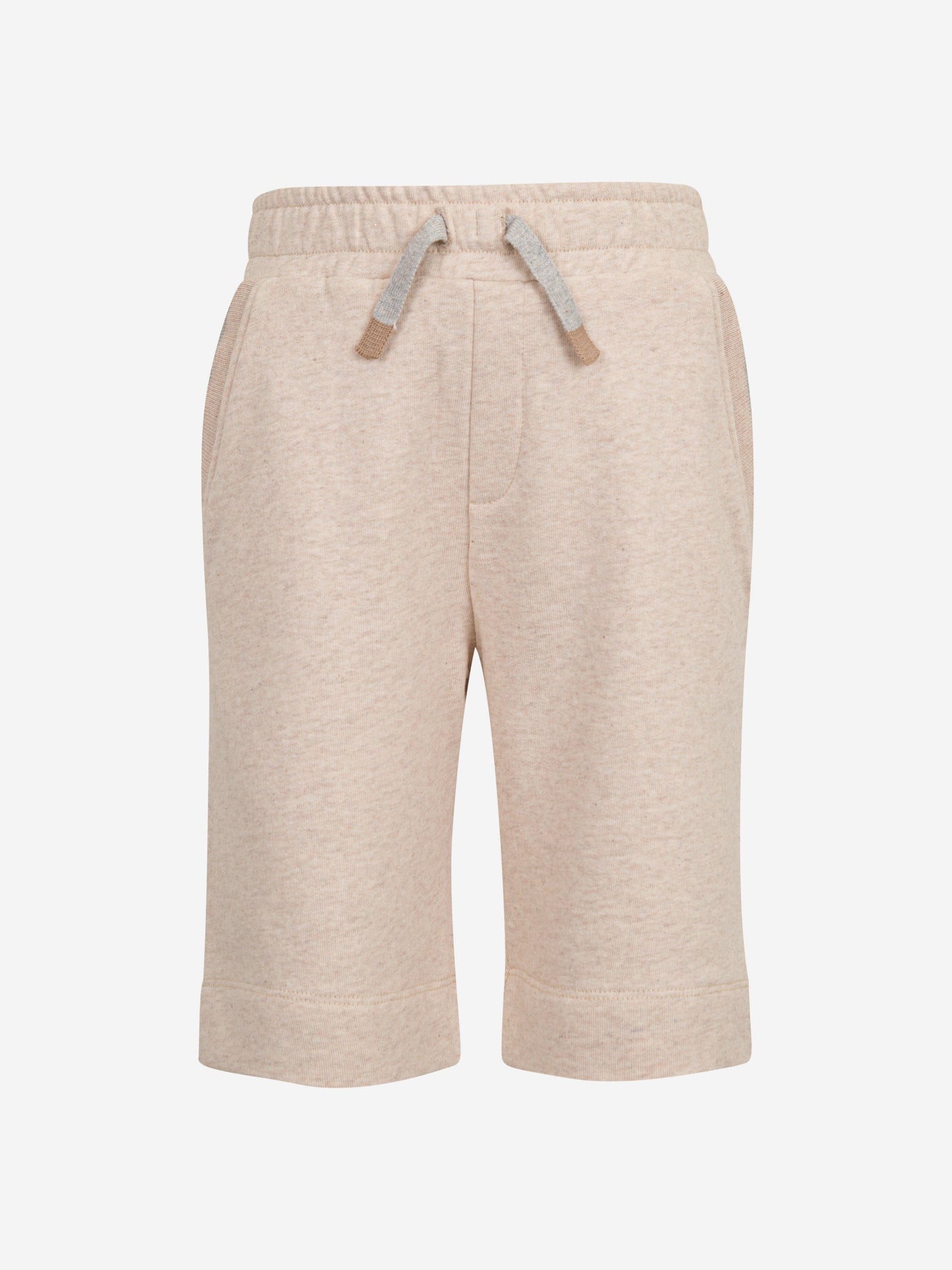 Eleventy Boys Cotton Shorts in Beige