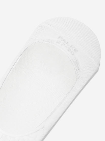 Falke Girls Ballerina No Show Socks in White
