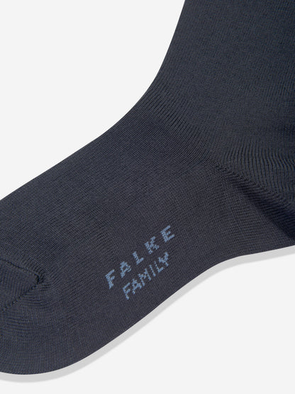 Falke Kids Family Knee-High Socks in Navy