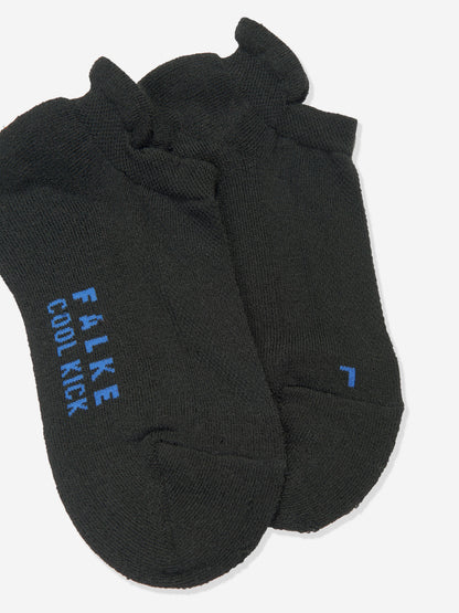 Falke Kids Cool Kick Trainer Socks in Black