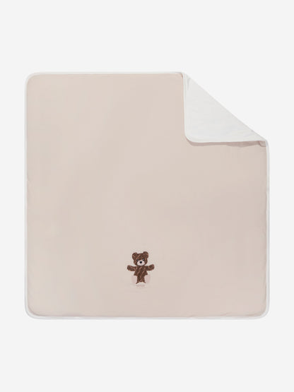 Fendi Baby Bear Blanket in Beige